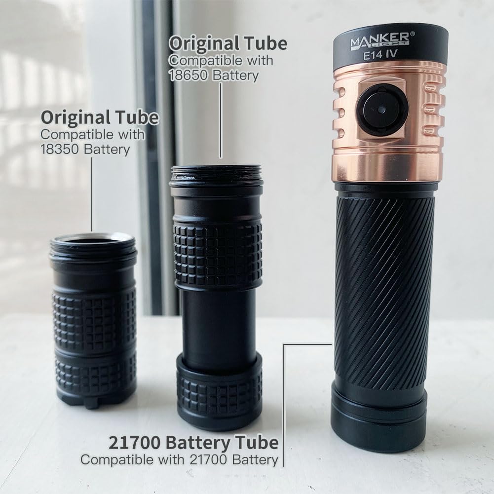 Amazon.co.jp: Manker E14 IV (クールホワイトバージョン) コンパクト